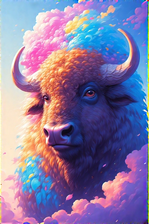bison_Random_in_an_absolutely_