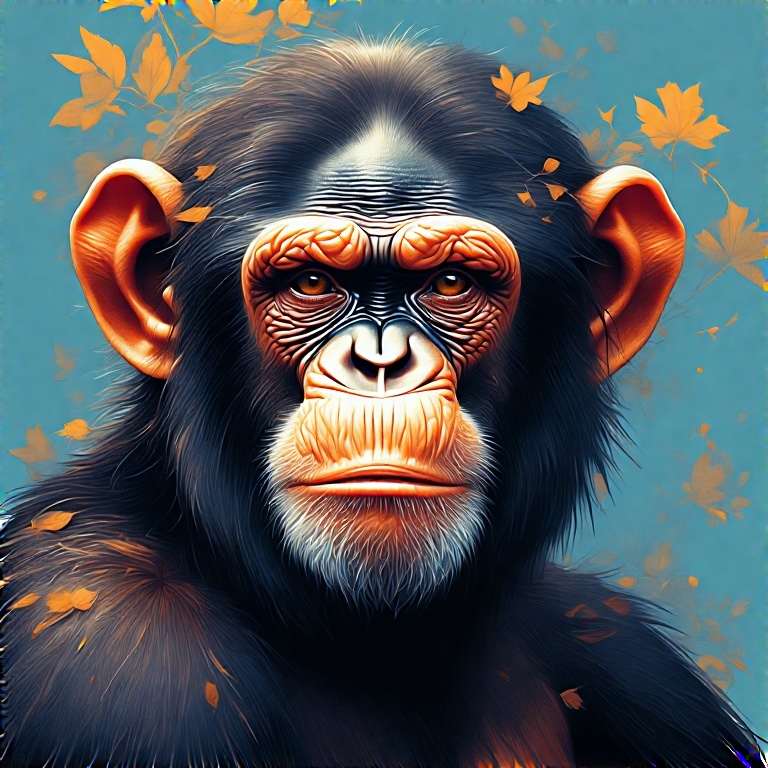 chimpanzee_Random_in_an_absolu