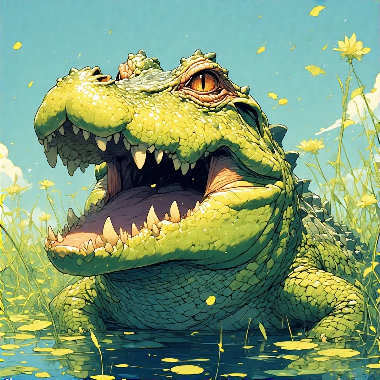 crocodile_Random_in_an_absolut (5)