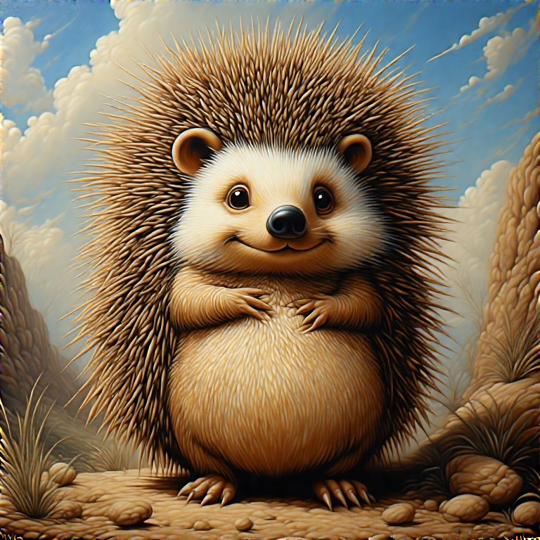 echidna_Random_nude_in_an_abso