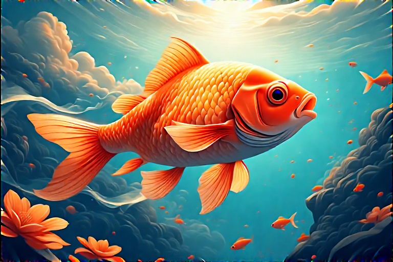 fish_Random_in_an_absolutely_b