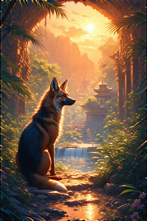 fox_German_shepherd_in_an_abso