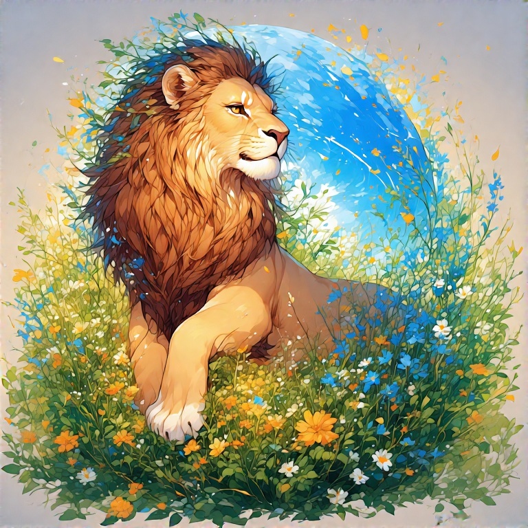 lion_Random_in_an_absolutely_b (11)