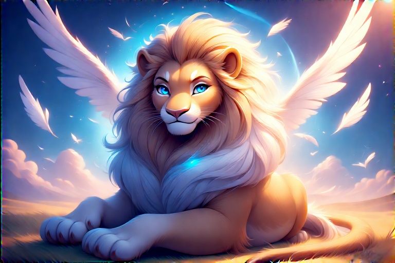 lion_Random_in_an_absolutely_b (6)