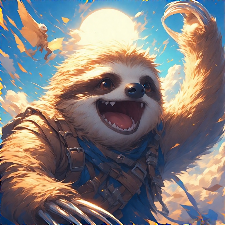 sloth_Random_in_an_absolutely_