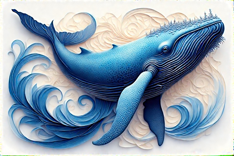 whale_Random_in_an_absolutely_